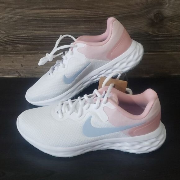 Nike Shoes - New Nike Revolution 6 NN White Pink Sneakers